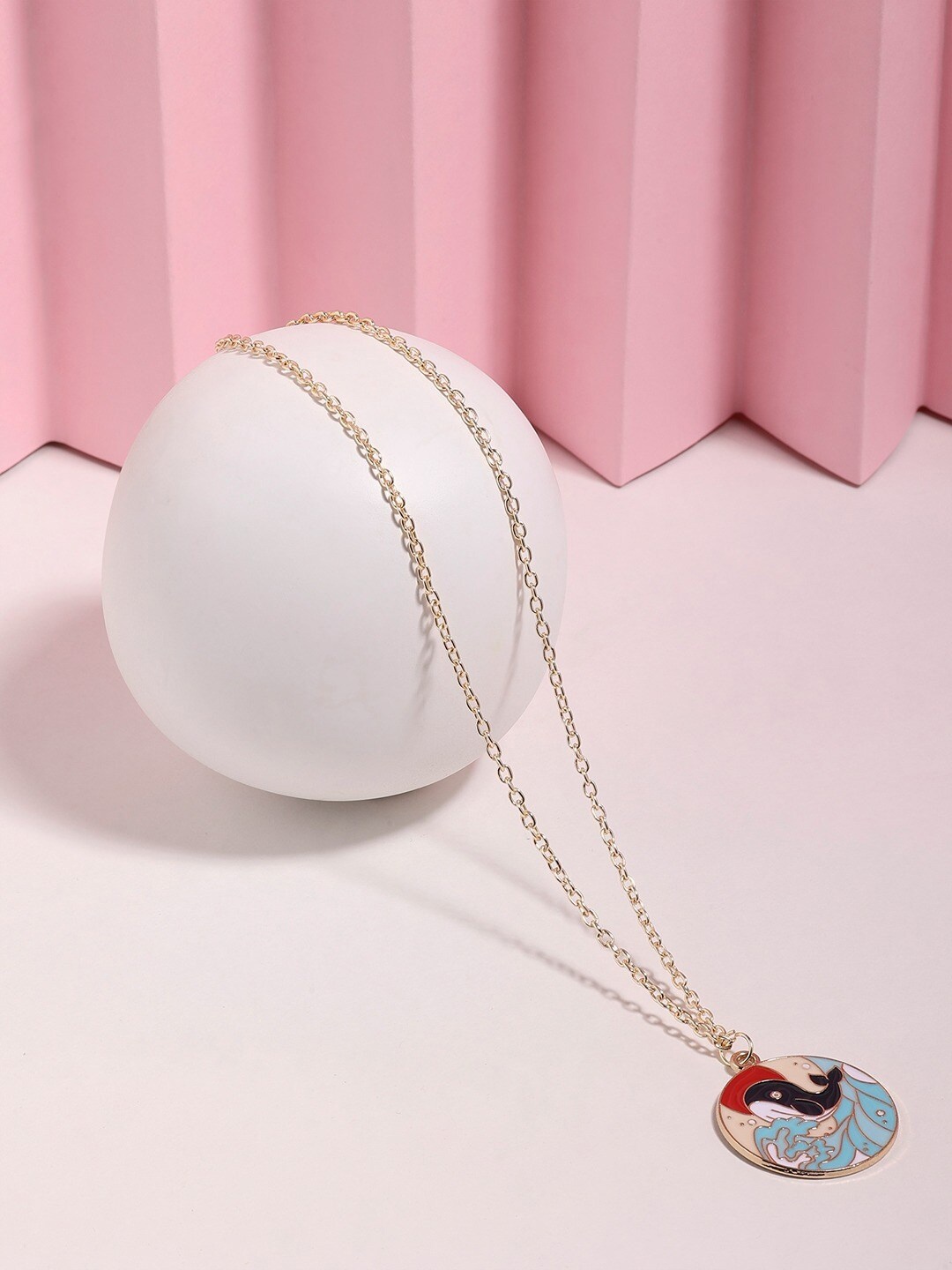 

AMI Gold-Plated Enamelled Chain