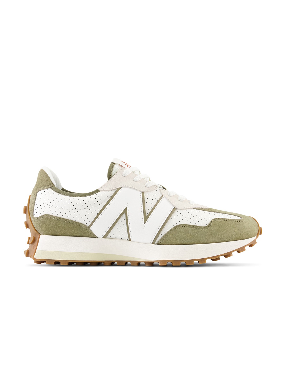 

New Balance 327 COVERT GREEN Men Casual Shoes, White
