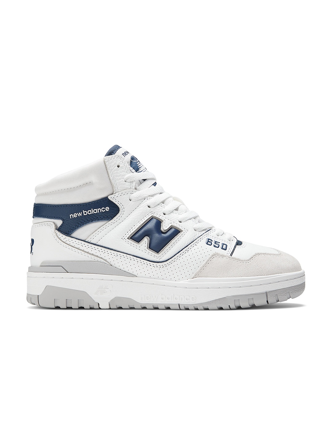 

New Balance Men BB650 Training or Gym Non-Marking Shoes, White