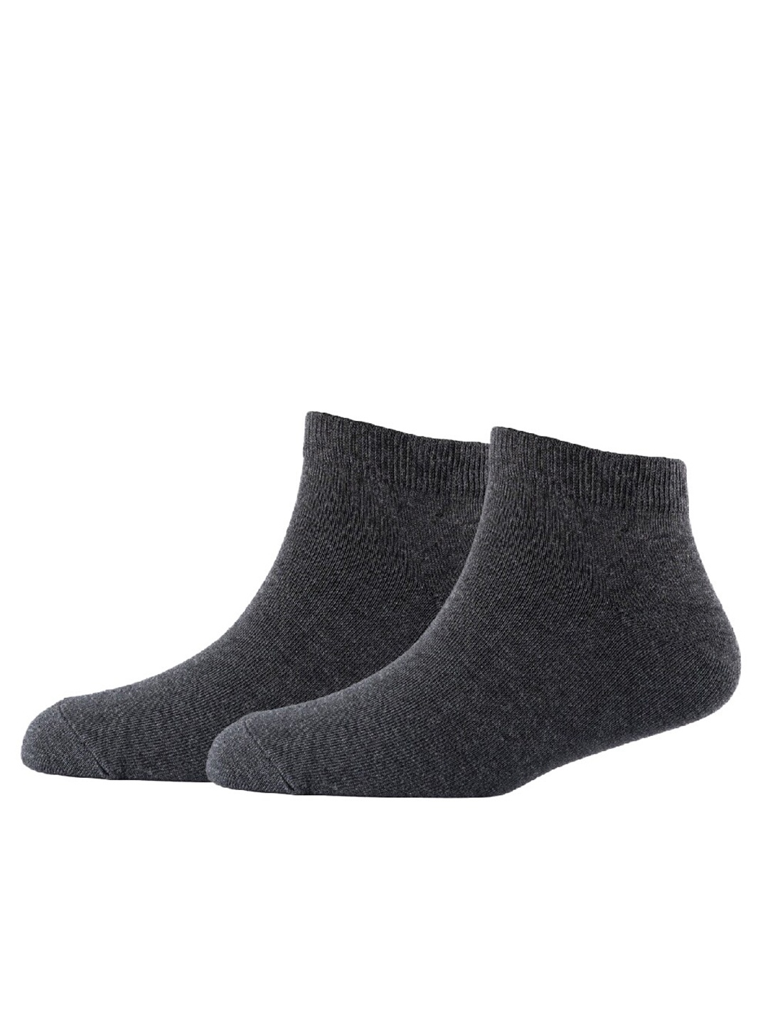 

Cotstyle Men Pack Of 2 Cotton Ankle Length Socks, Grey