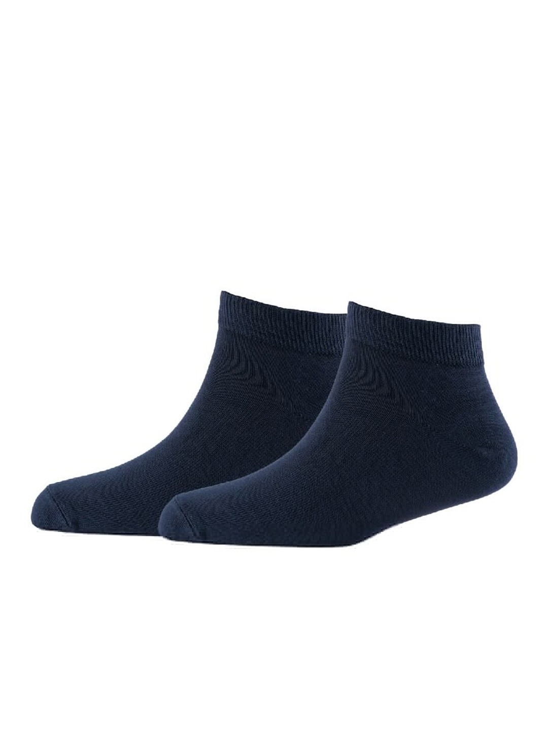 

Cotstyle Men Pack Of 2 Cotton Ankle Length Socks, Navy blue