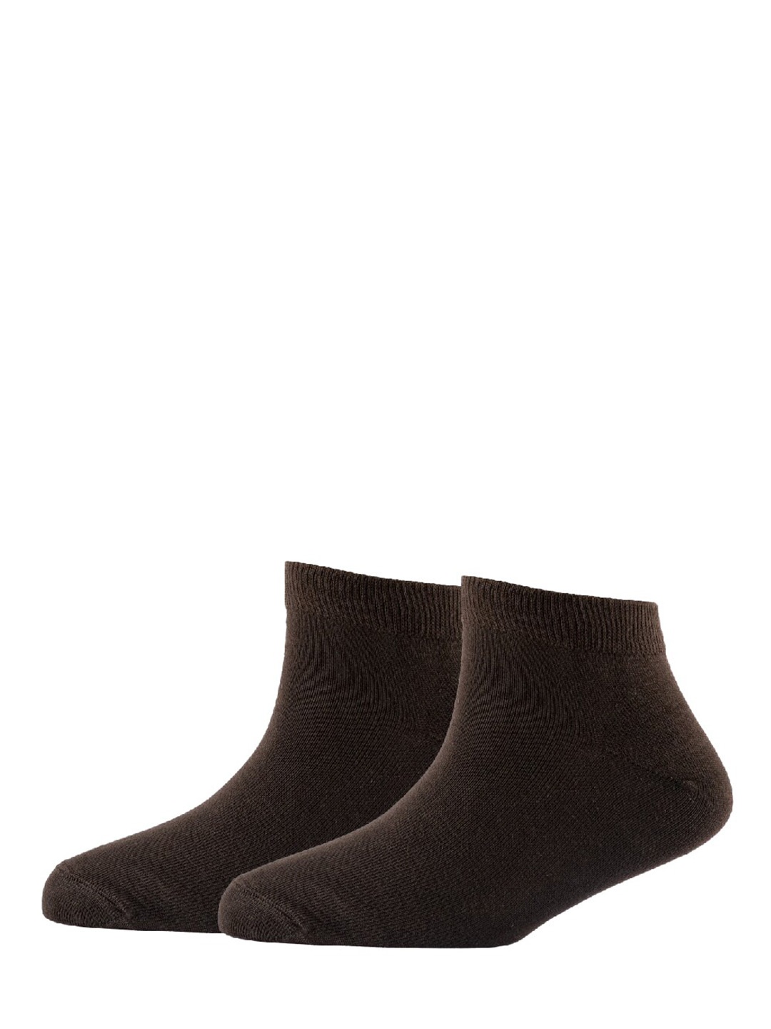 

Cotstyle Men Pack Of 2 Cotton Ankle Length Socks, Brown