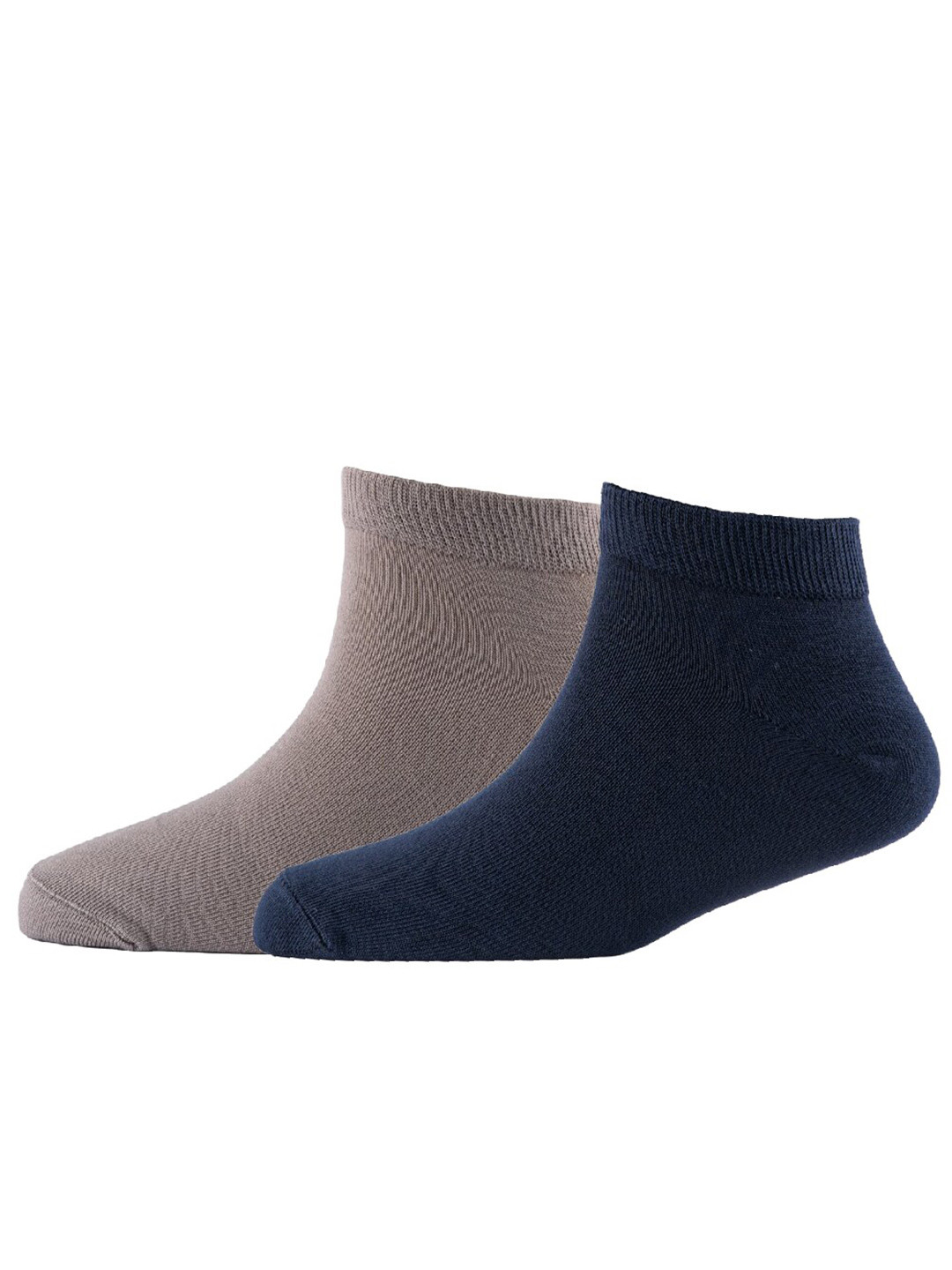 

Cotstyle Men Pack Of 2 Cotton Ankle Length Socks, Brown