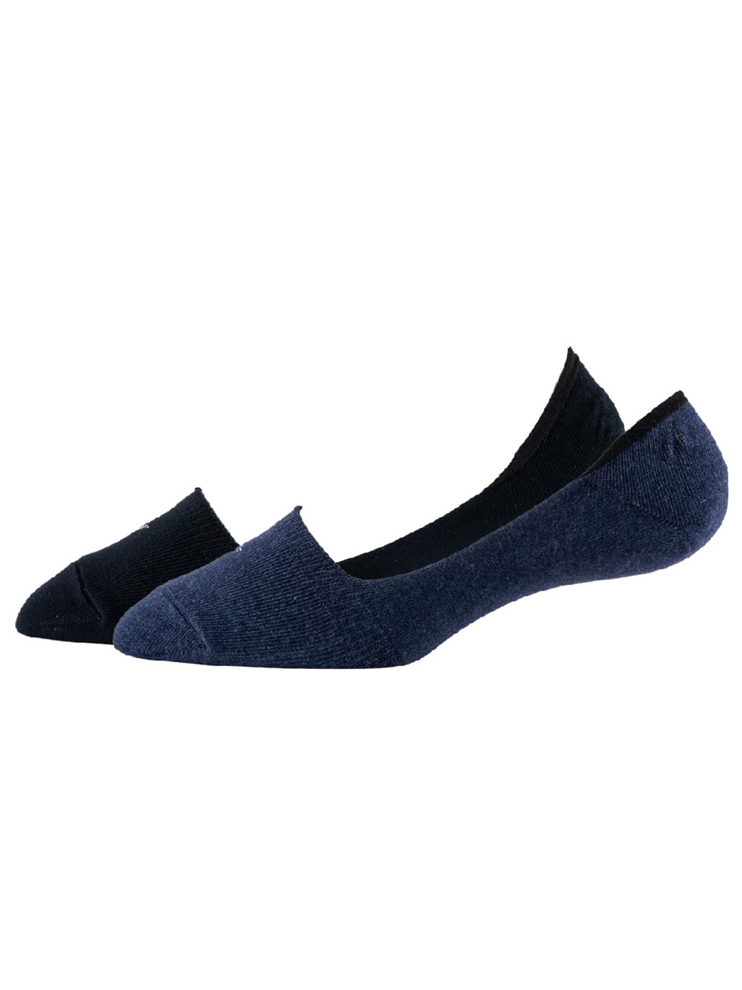 

Cotstyle Men Pack of 2 Cotton Shoe Liner Socks, Black