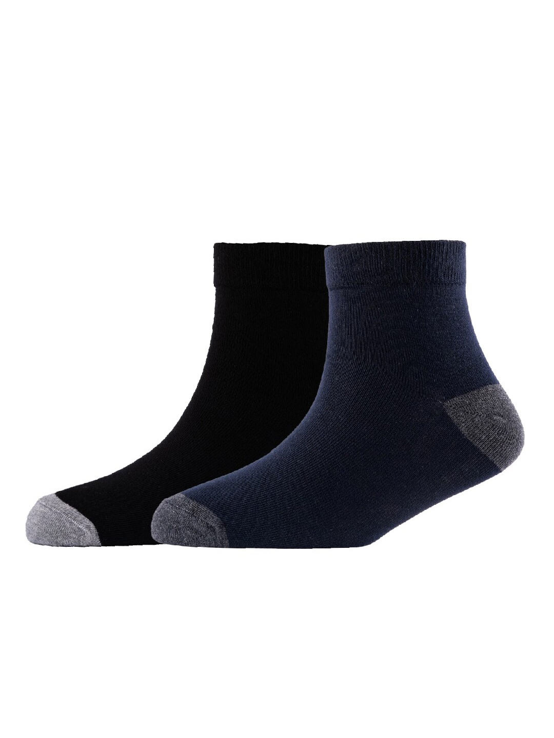 

Cotstyle Men Pack Of 2 Cotton Ankle Length Socks, Blue