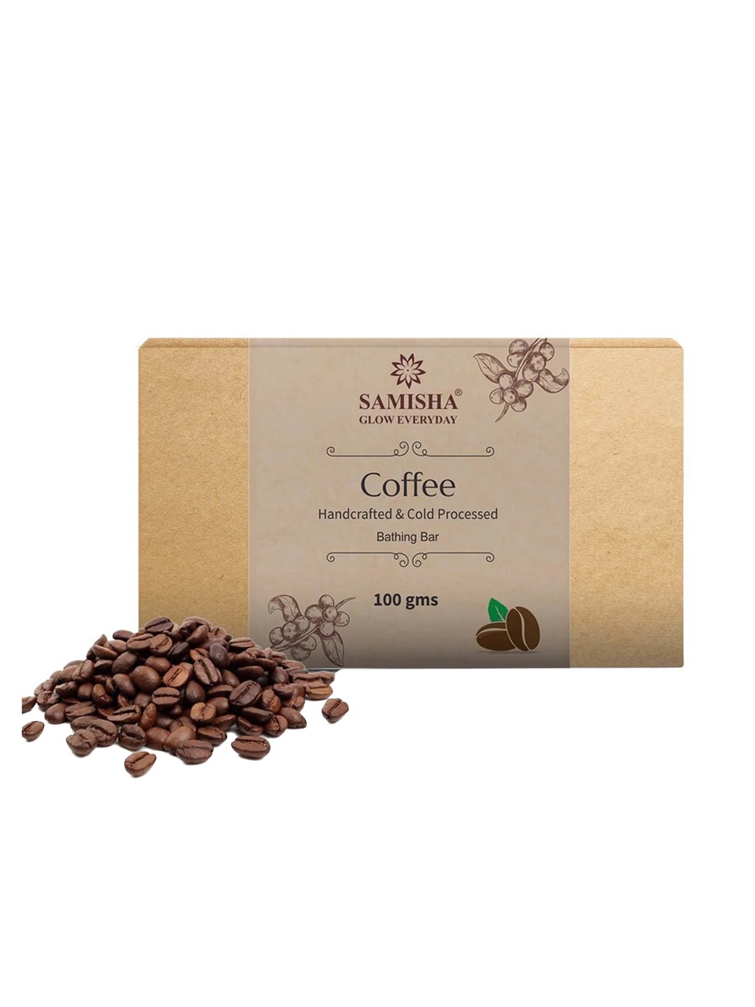 

SAMISHA Coffee Deep Exfoliating Bathing Bar - 100g, Beige