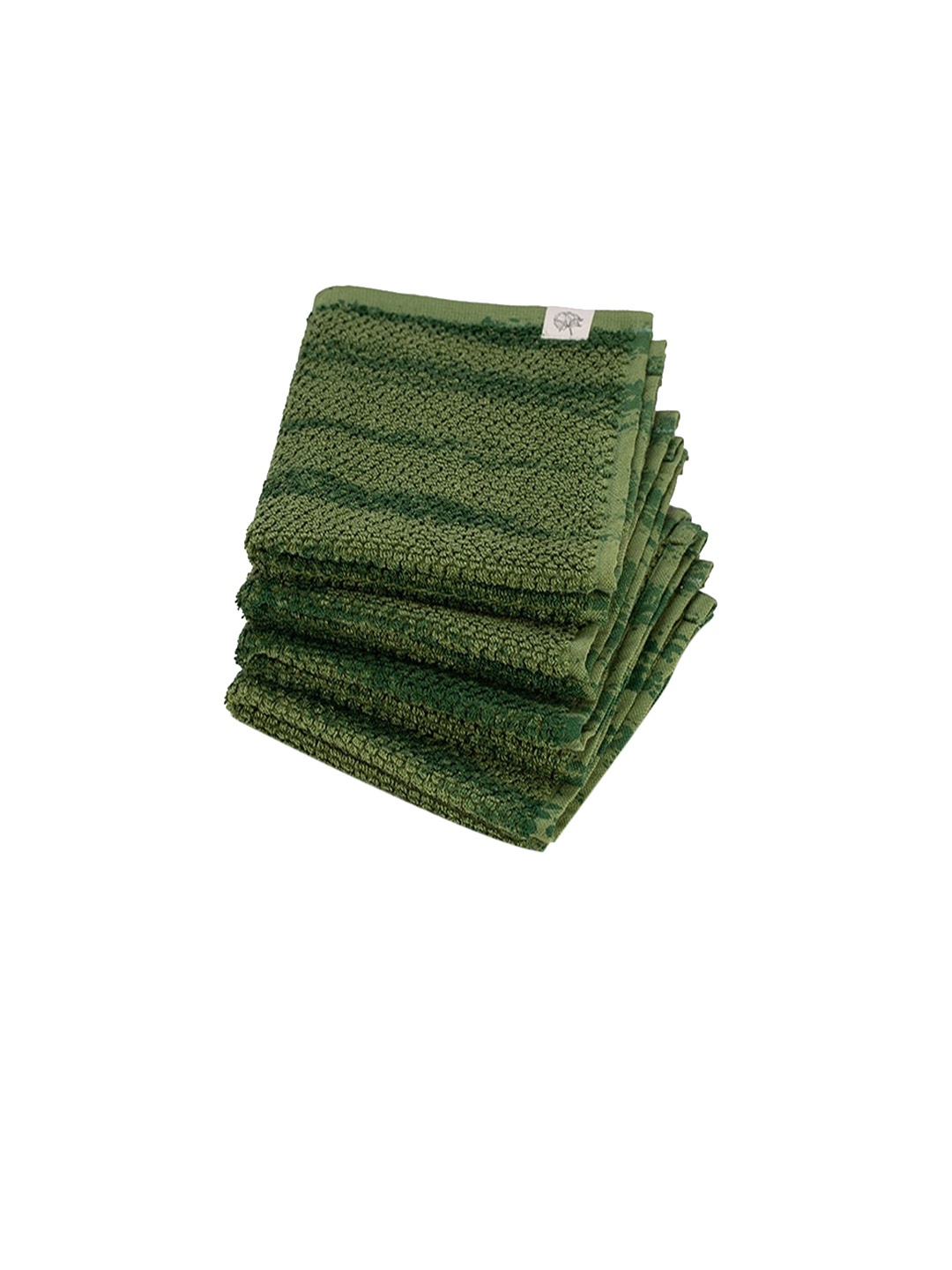 

Himeya Green 4 Pieces Pure Cotton 500 GSM Face Towels