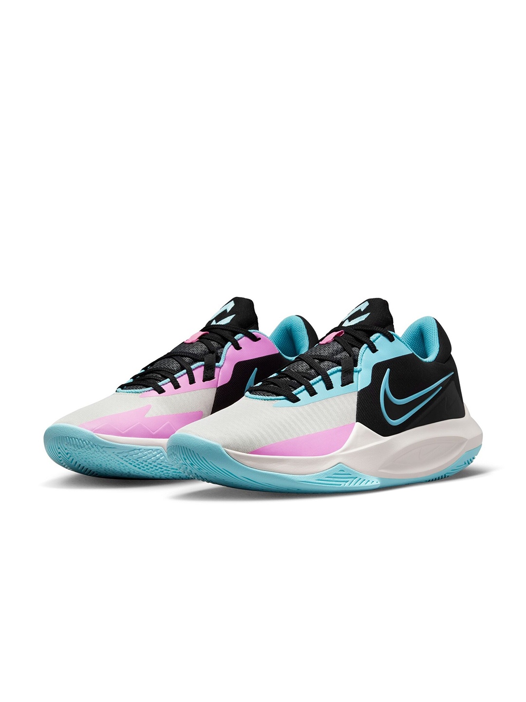 

Nike Unisex Precision 6 Basketball Shoes, White