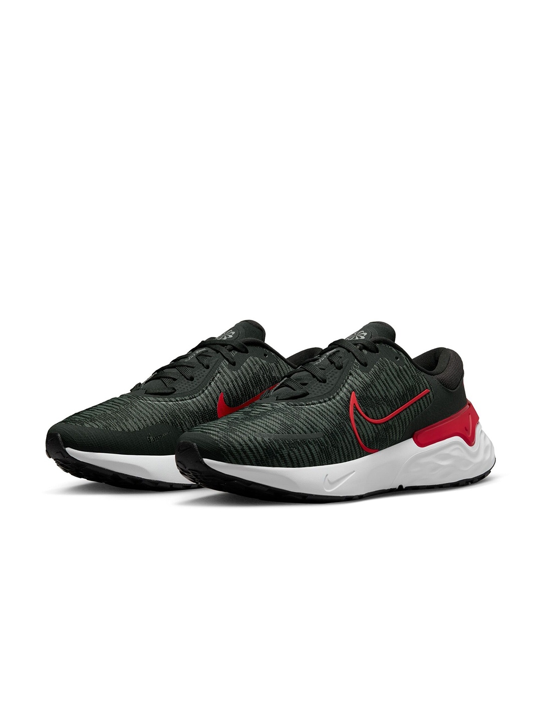 

Nike Men Renew Run 4 Road Running Shoes, Black