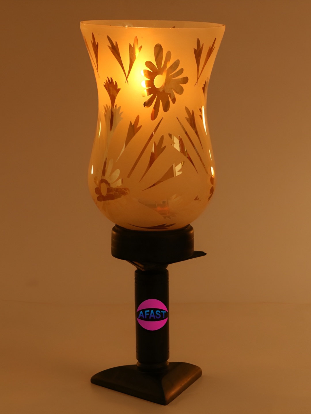 

Afast White Glass Table Lamp with Adjustable Cord