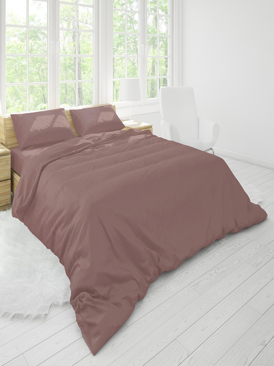

Himeya Brown Cotton Mild Winter Double Bed Quilt