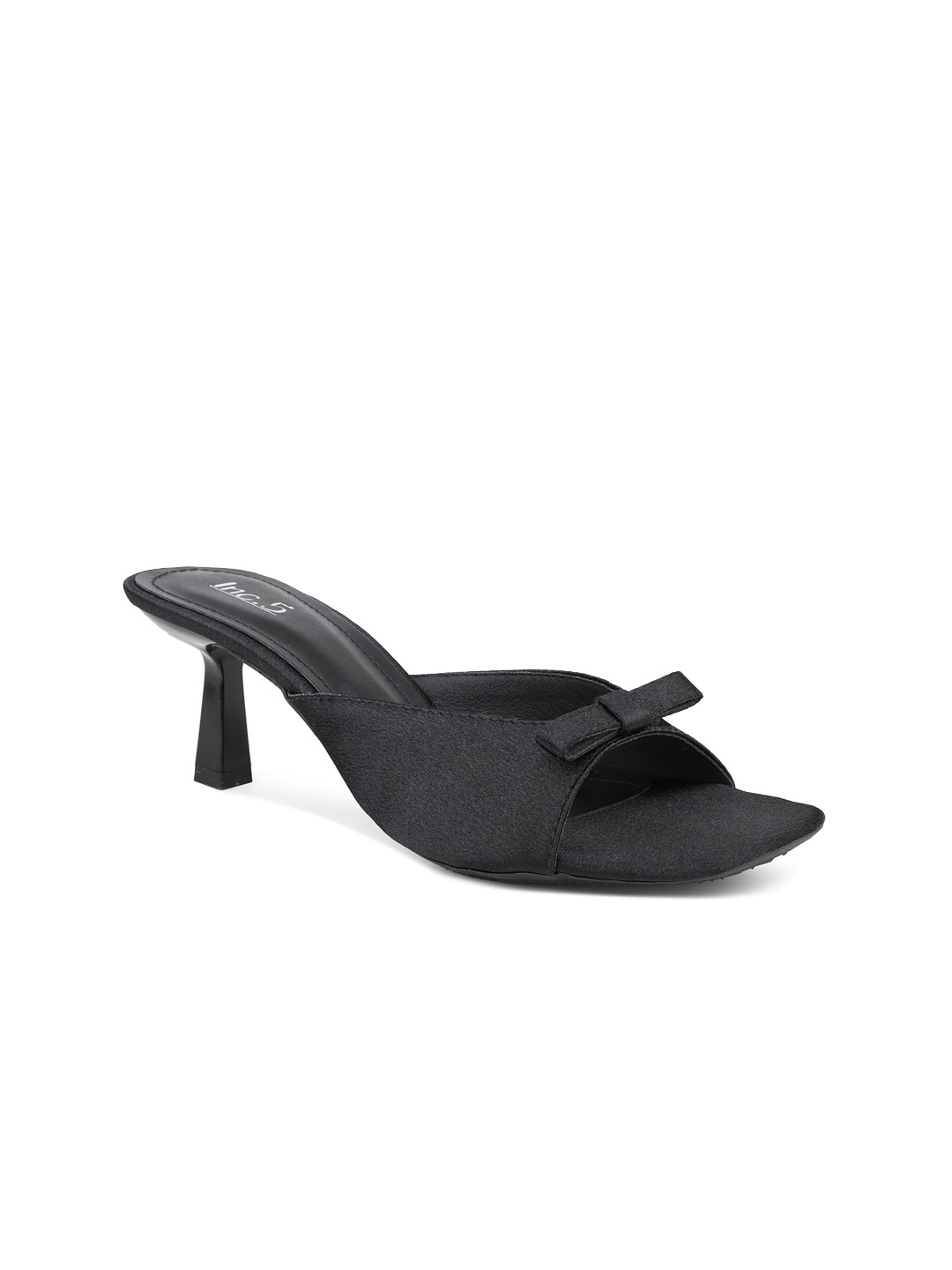 

Inc 5 Textured Slim Peep Toes, Black