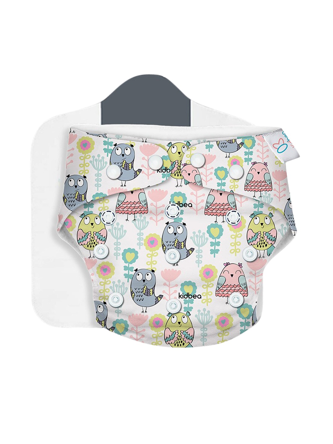 

Kidbea Quick Dry Ultra Thin Pad Cloth Diaper, Multi