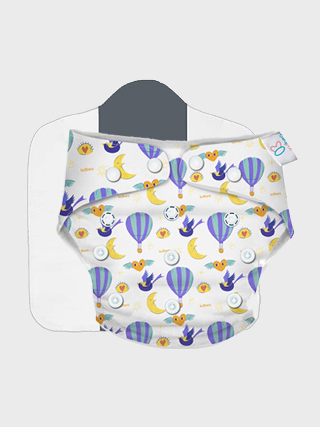 

Kidbea Quick Dry Ultra Thin Pad Cloth Diaper, Multi