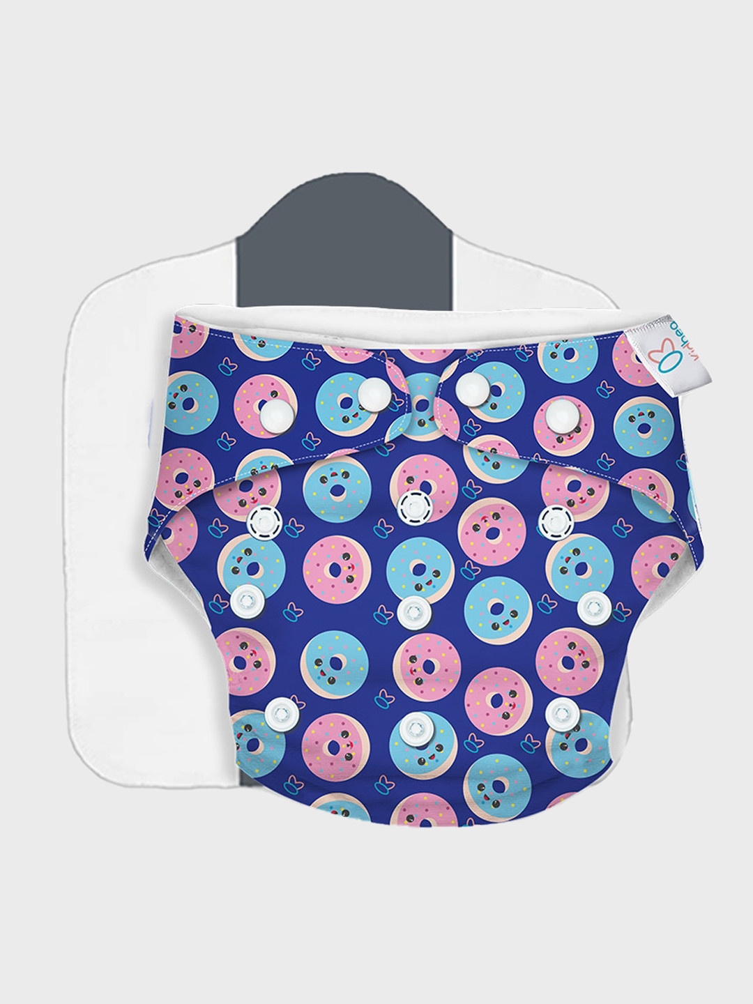 

Kidbea Premium Quick Dry Ultra Thin Pad Cloth Diaper, Blue