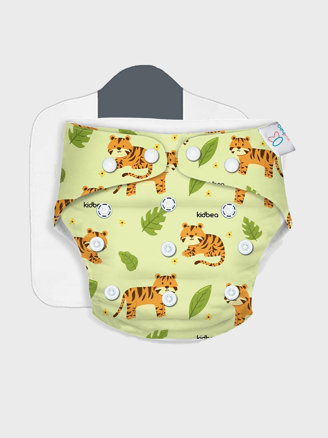 

Kidbea Quick Dry Ultra Thin Pad Cloth Diaper, Yellow