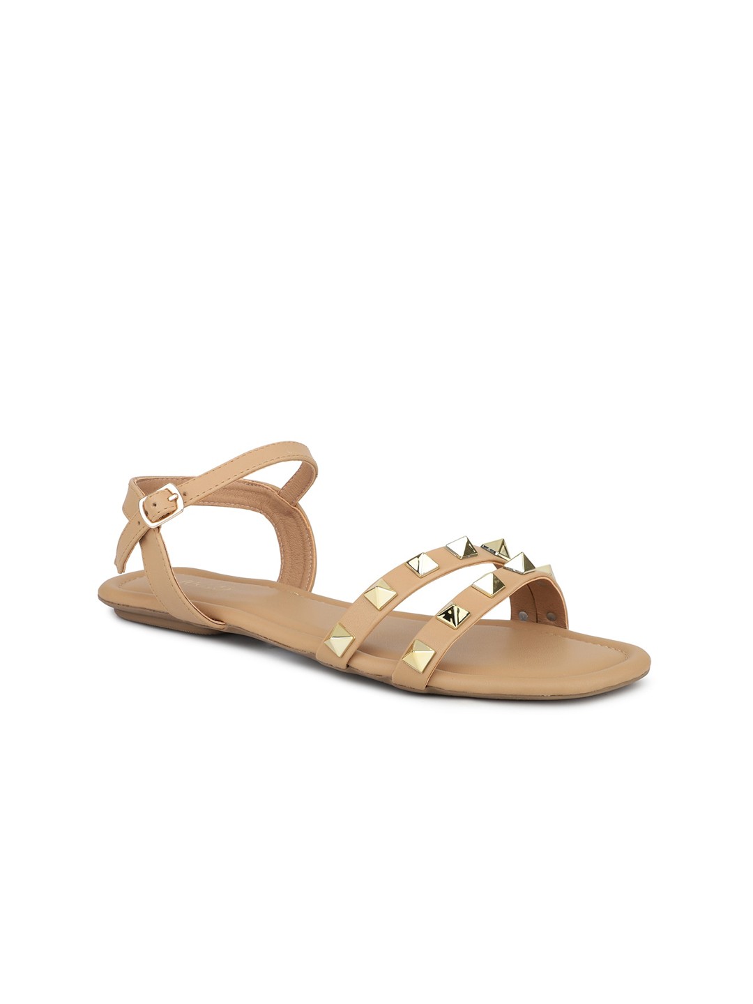

Inc 5 Embellished Party Open Toe Flats, Beige