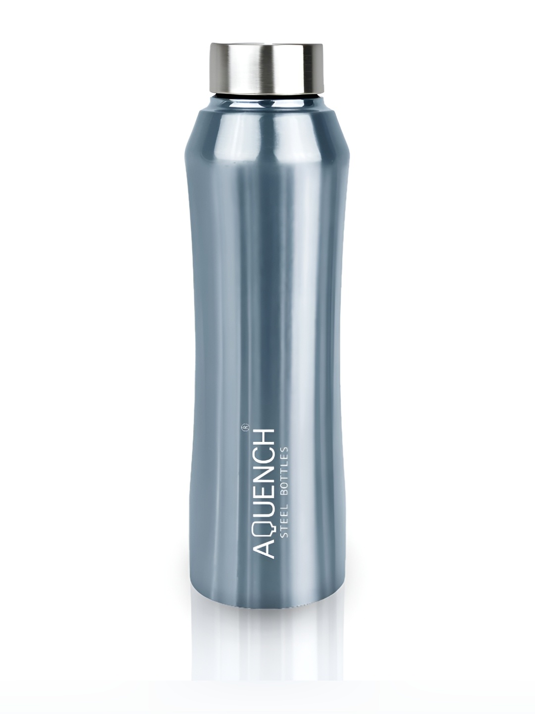 

AQUENCH RUSH Blue Solid Stainless Steel Eco Friendly Regular Water Bottle 1 L