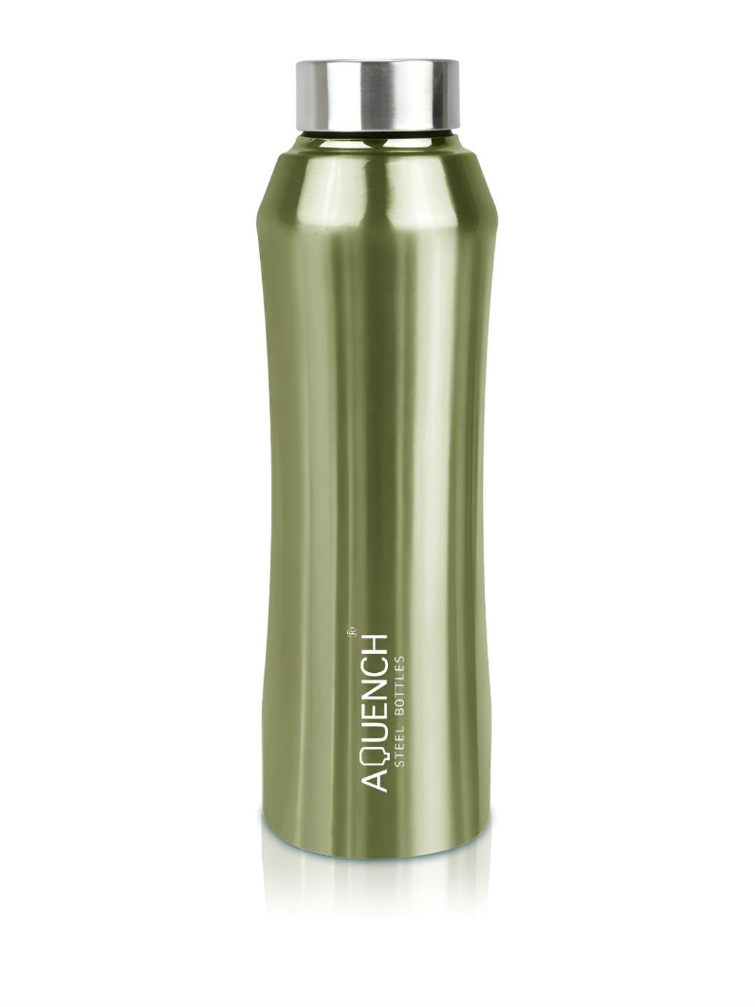 

AQUENCH RUSH Green Solid Stainless Steel Eco Friendly Regular Water Bottle 1 L
