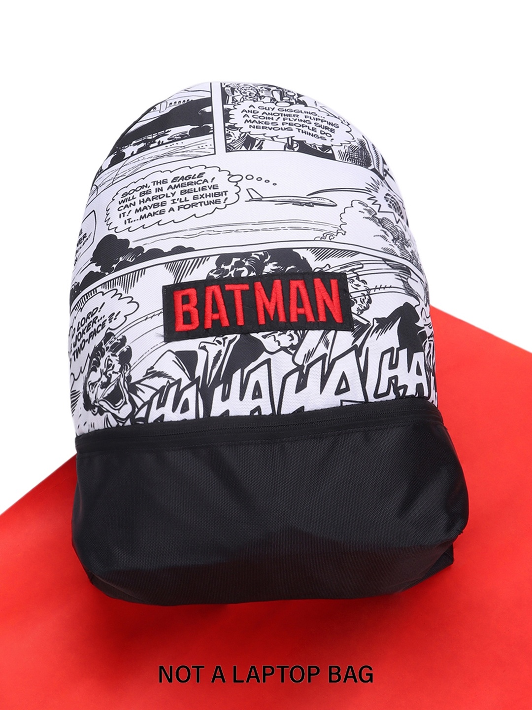 

Bewakoof Unisex Batman Printed Backpack, Black