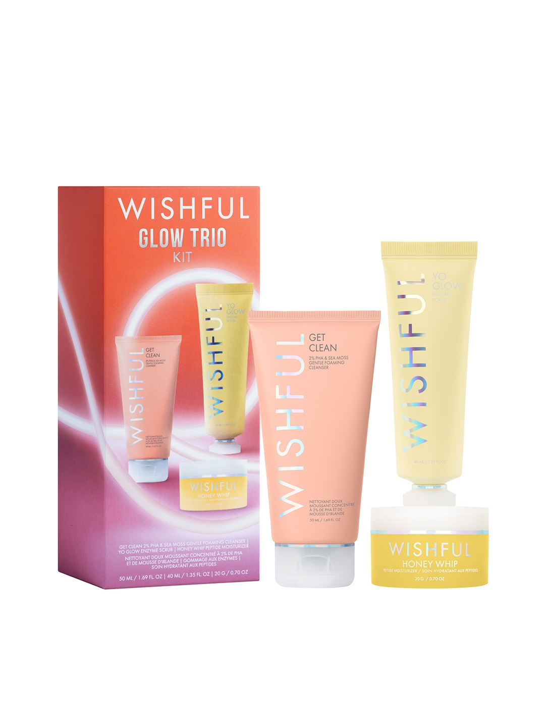 WISHFUL Glow Trio Kit, Orange