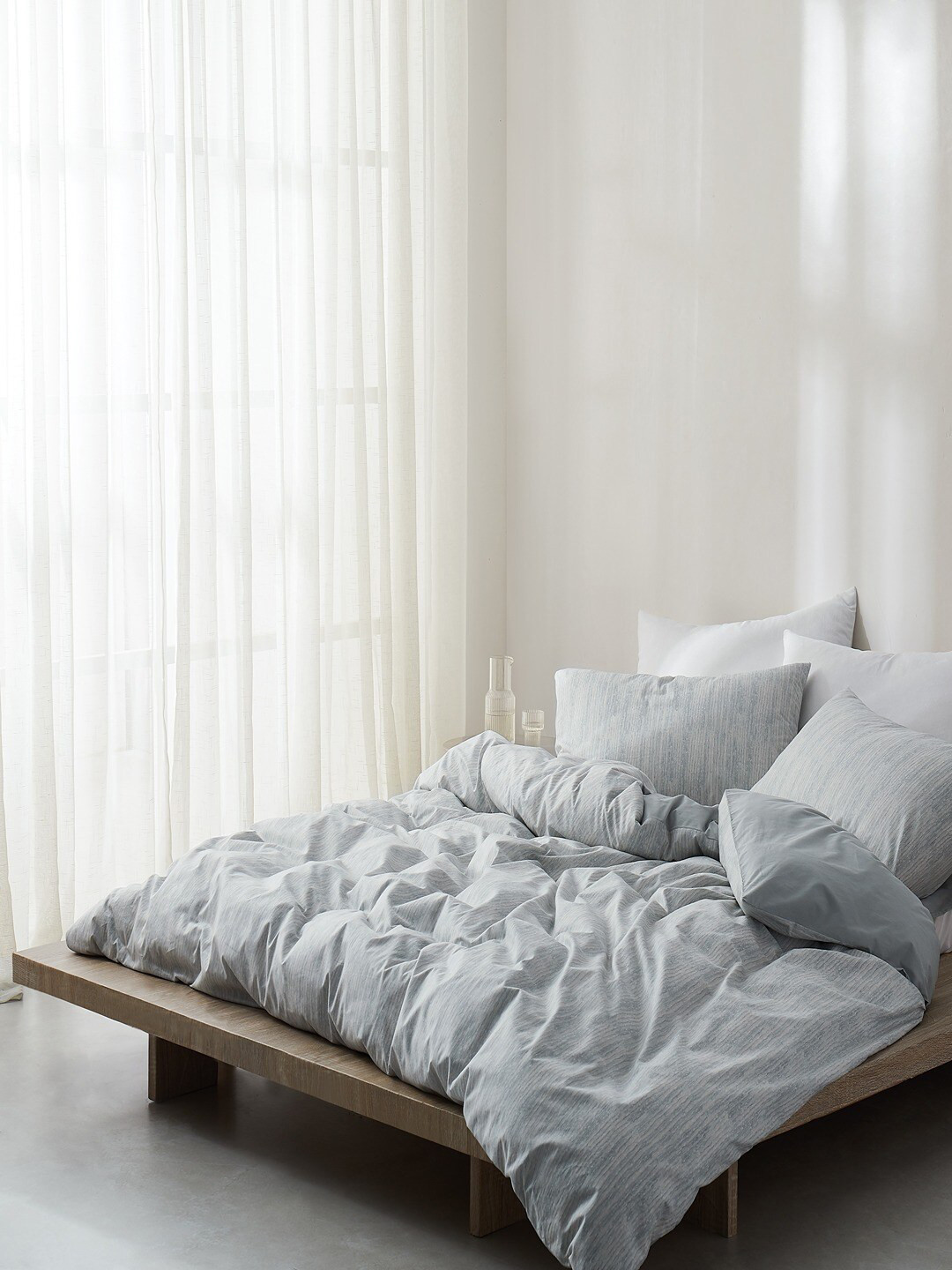 

Himeya Comfert Percale Green 3 pieces Pure Cotton 200 TC Double Queen Duvet Cover