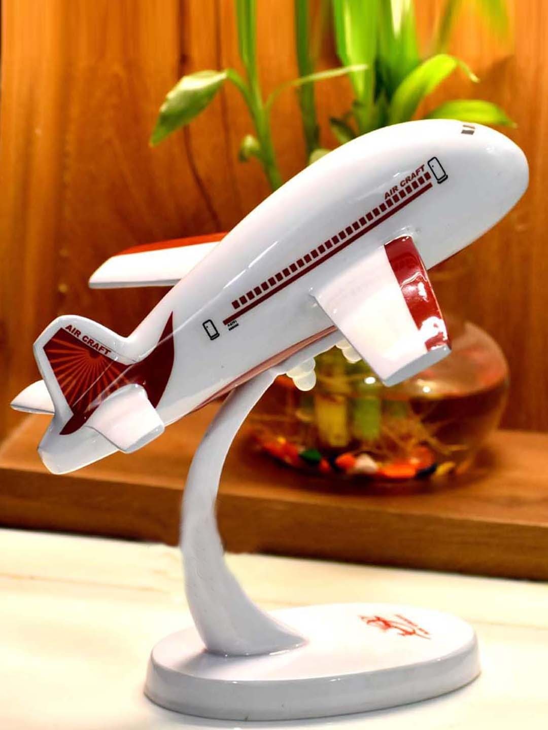 

DSH Crafting Your Curiosity White & Red Aeroplane Showpieces