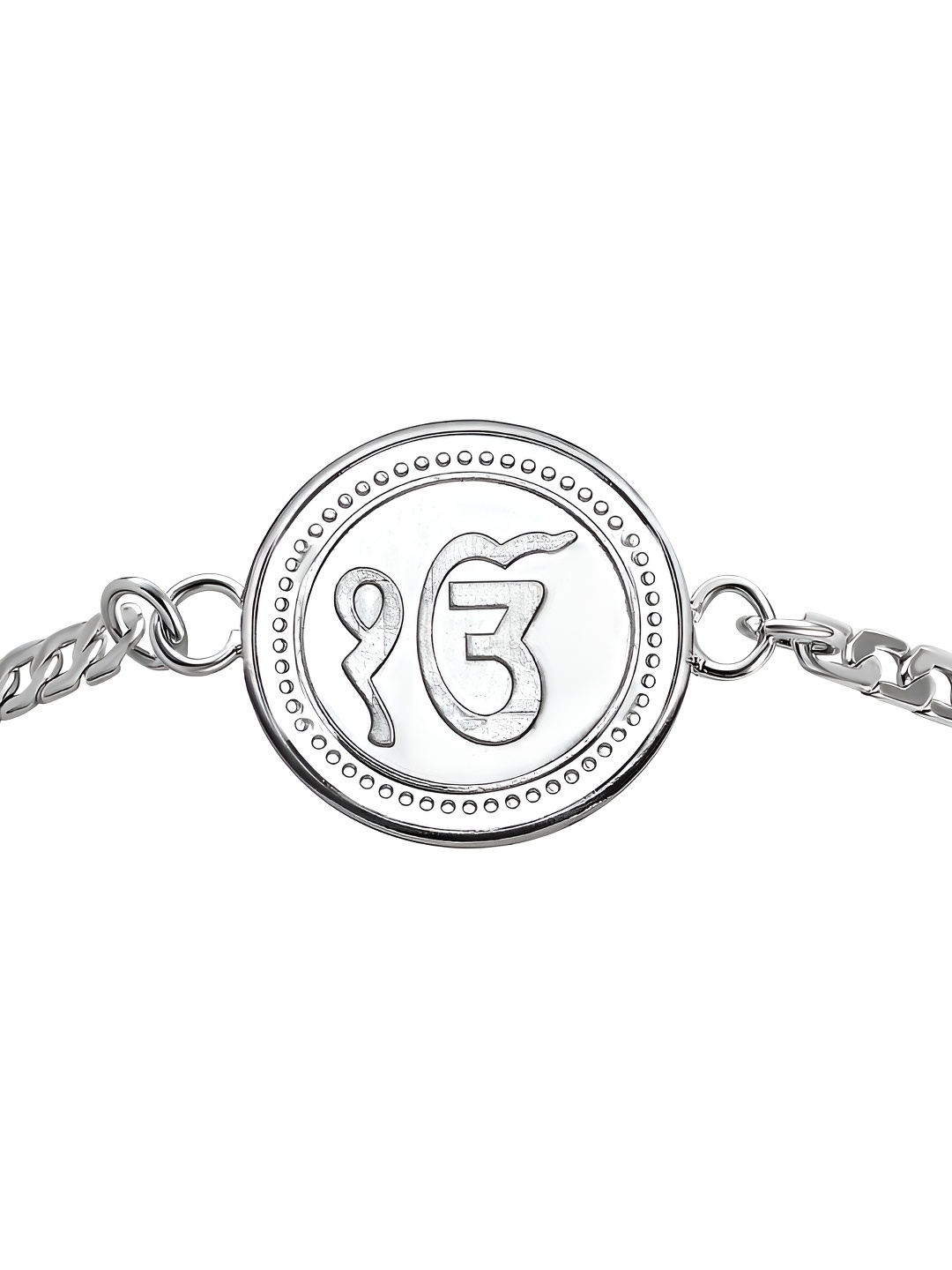 

Pray Everyday Unisex Sterling Silver Silver-Plated Wraparound Bracelet