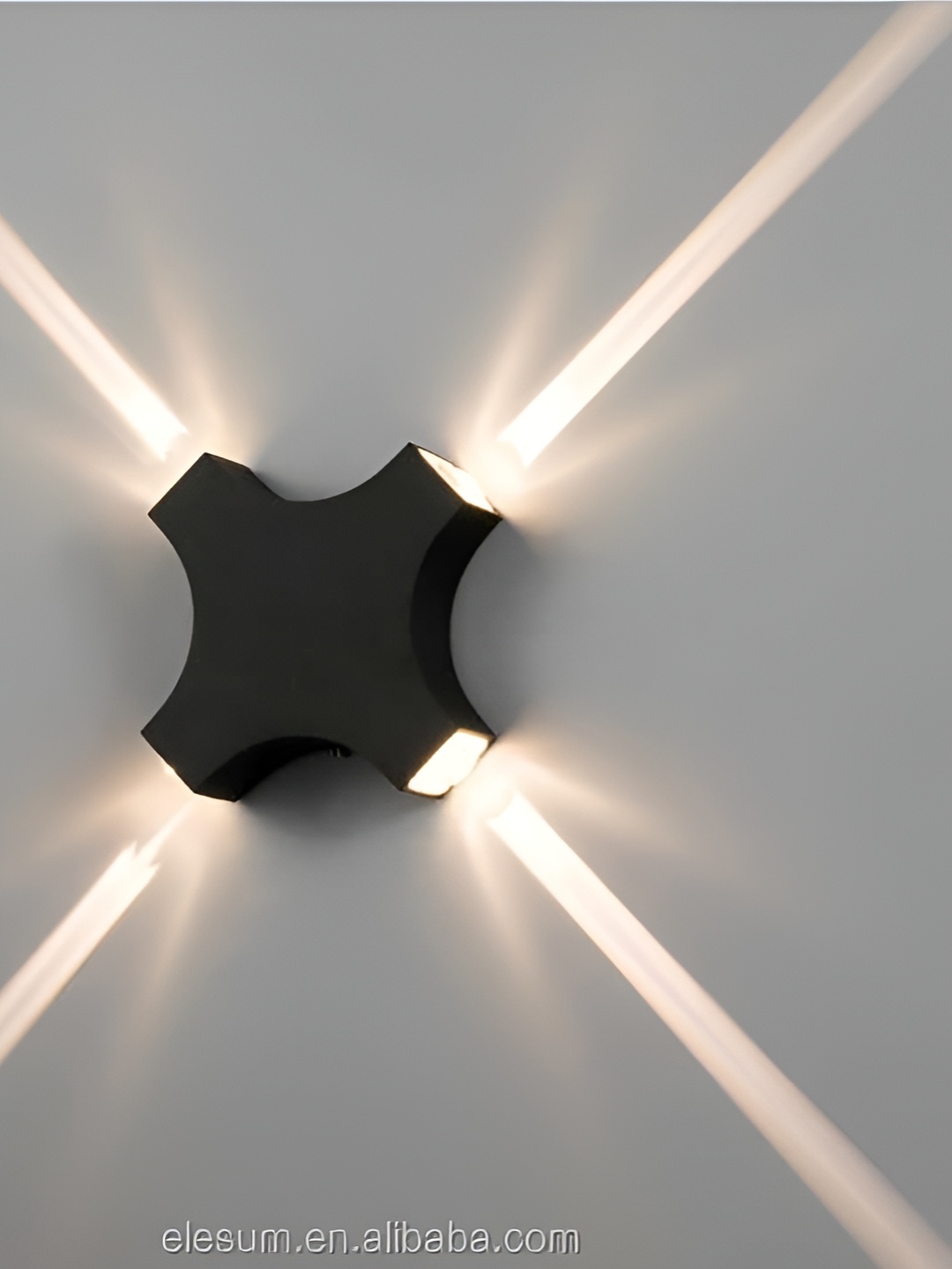 

blissbells Black 4 Way Up-Light Outdoor Lamp