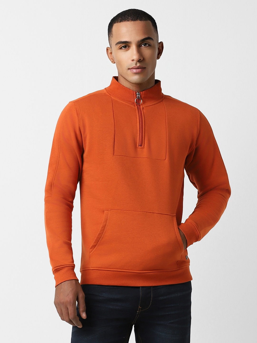 

Peter England Casuals Men Red Sweatshirt