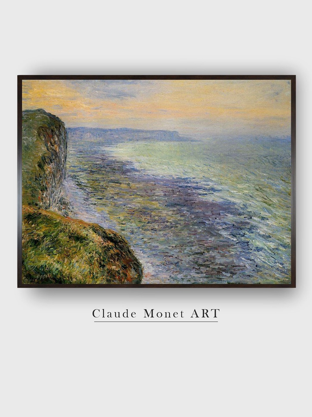 

The Art House Green & Blue Le Pommier Painted Framed Wall Art