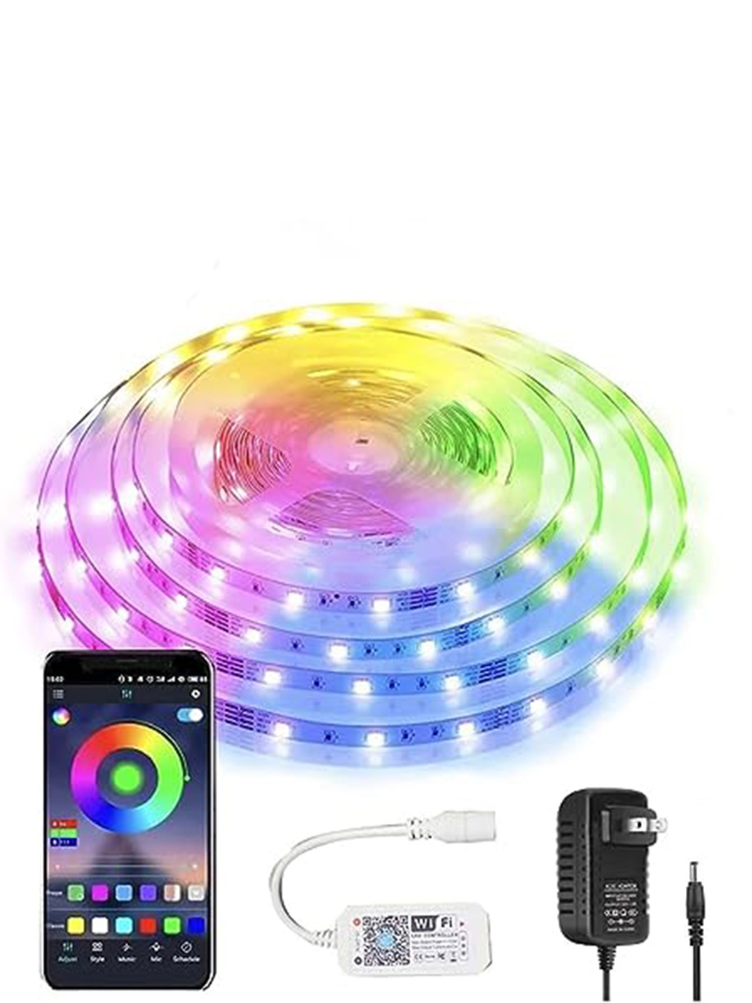 

Gesto Pink & Blue LED RGB Strip String Lights