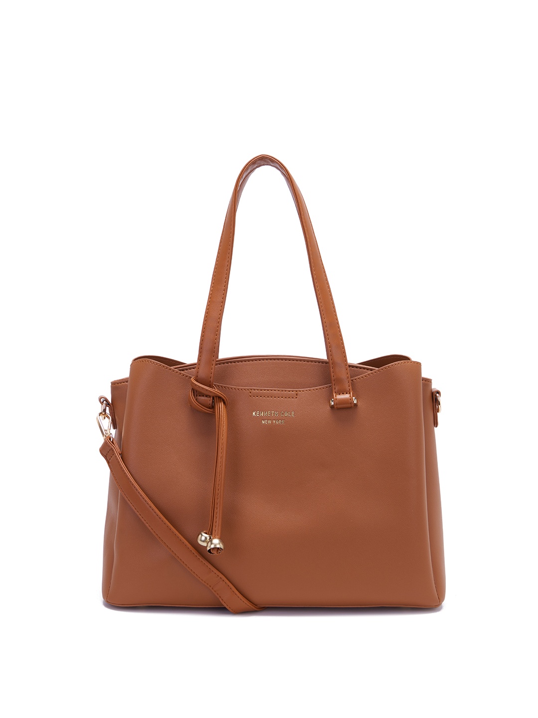 

Kenneth Cole Structured Shoulder Bag, Tan