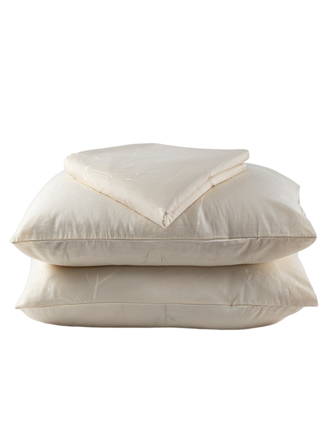 

Himeya 2 Pcs White Pure Cotton Rectangle Pillow Covers