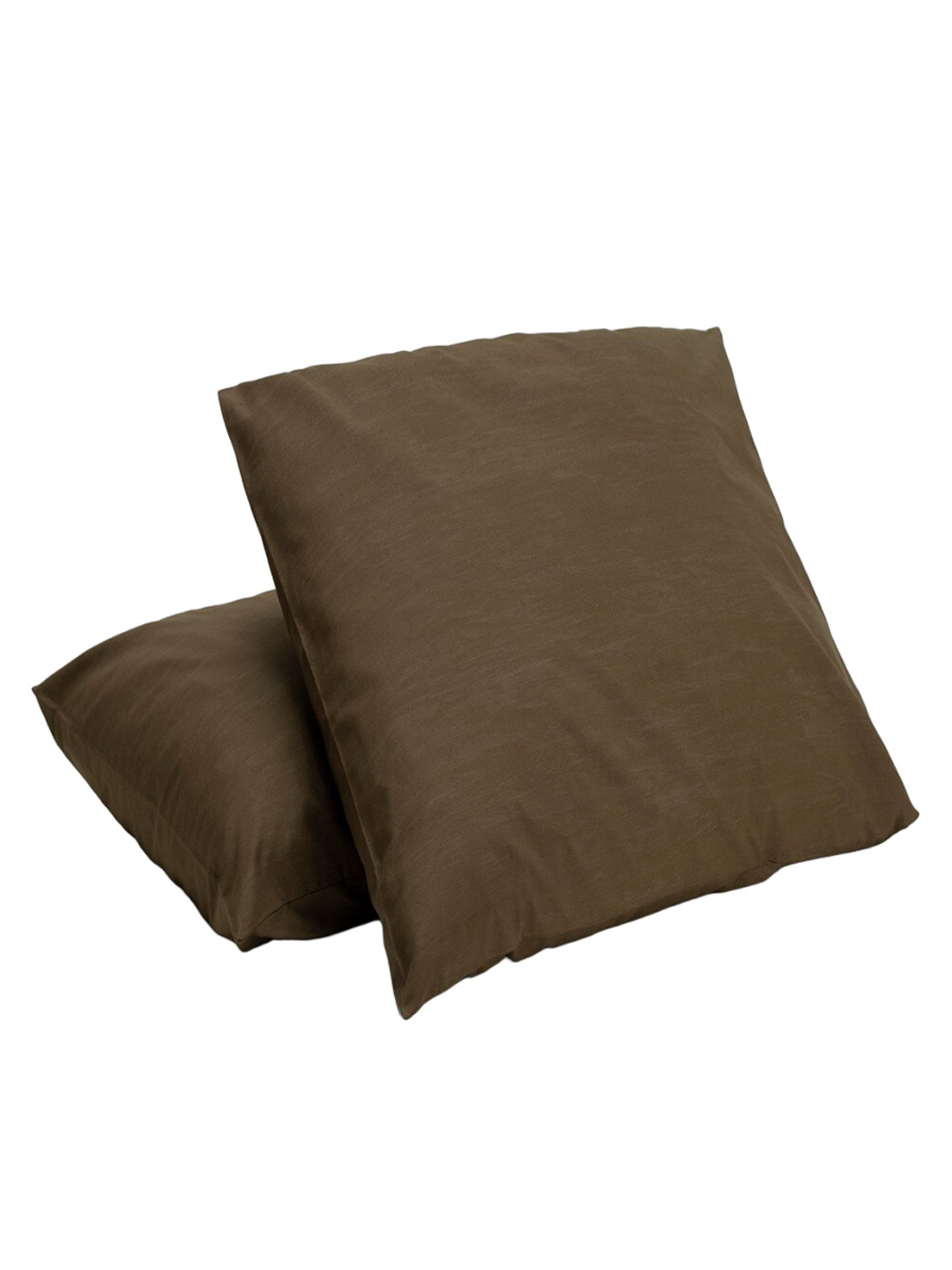 

Himeya Brown 2 Pieces 200 TC Pure Cotton Pillow Covers