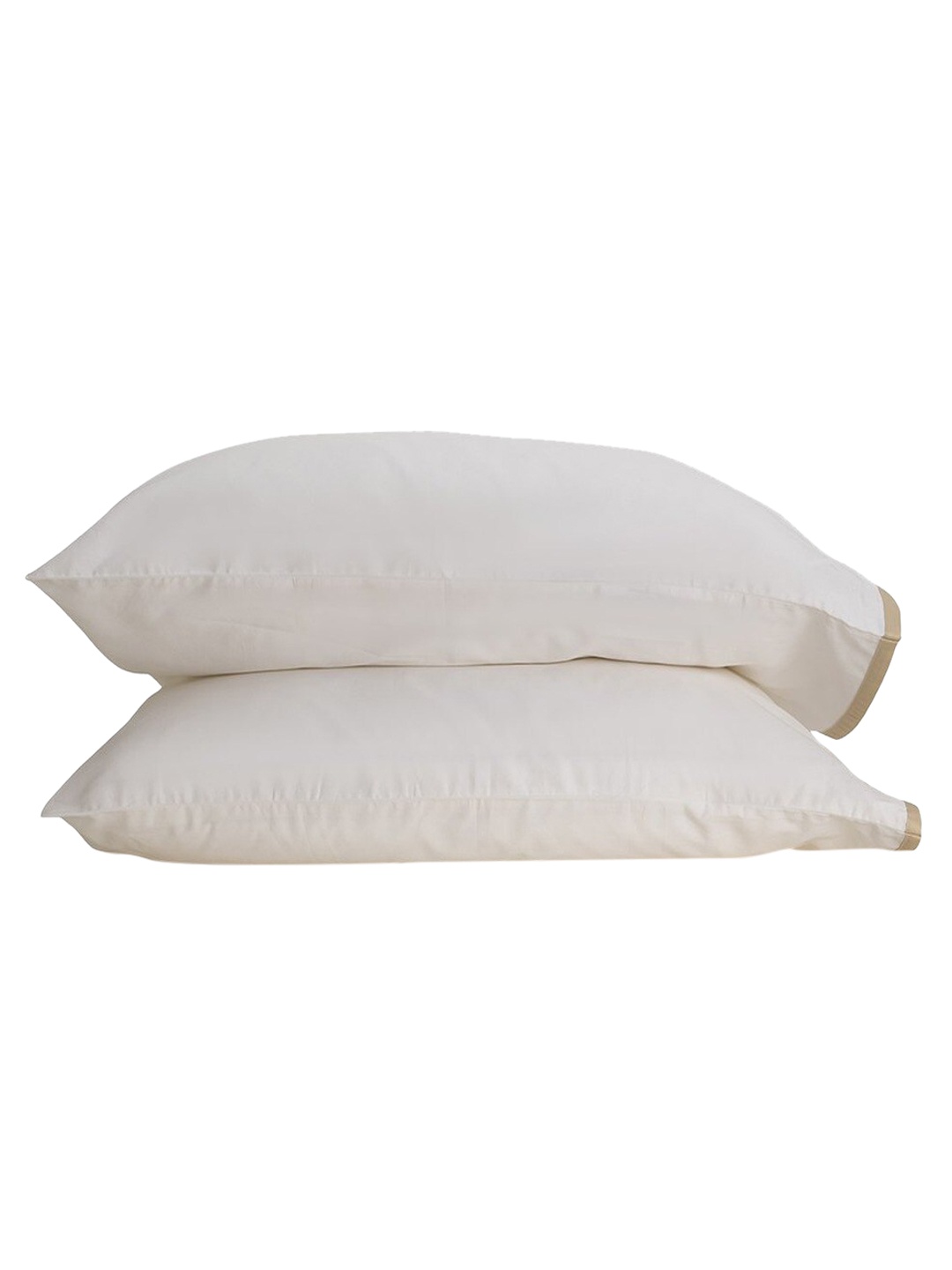 

Himeya 2 Pcs White 300 TC Pure Cotton Rectangle Pillow Covers