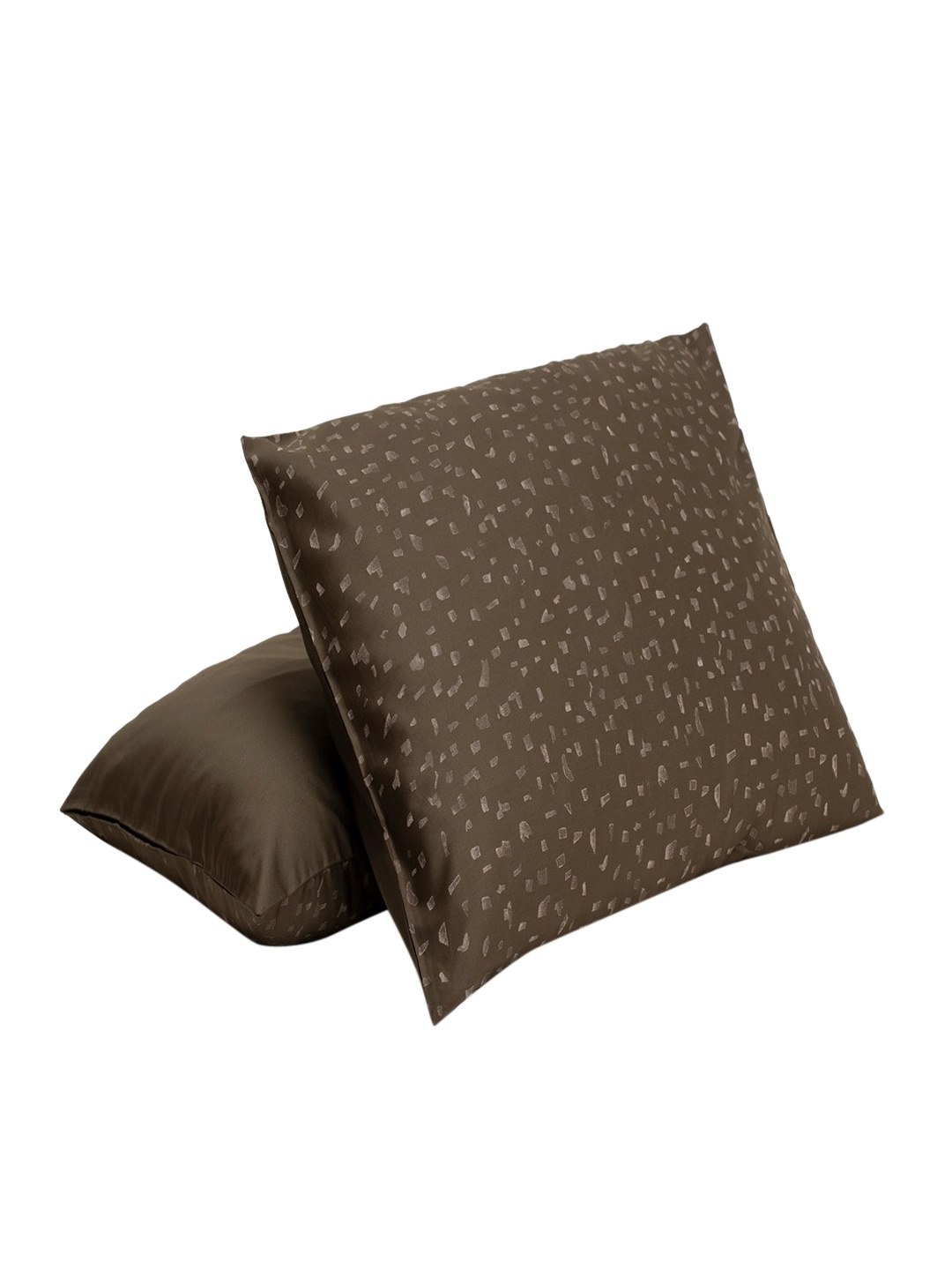 

Himeya Bliss Sateen Olive Green 2 Pieces Abstract 300 TC Printed Pure Cotton Pillow Covers