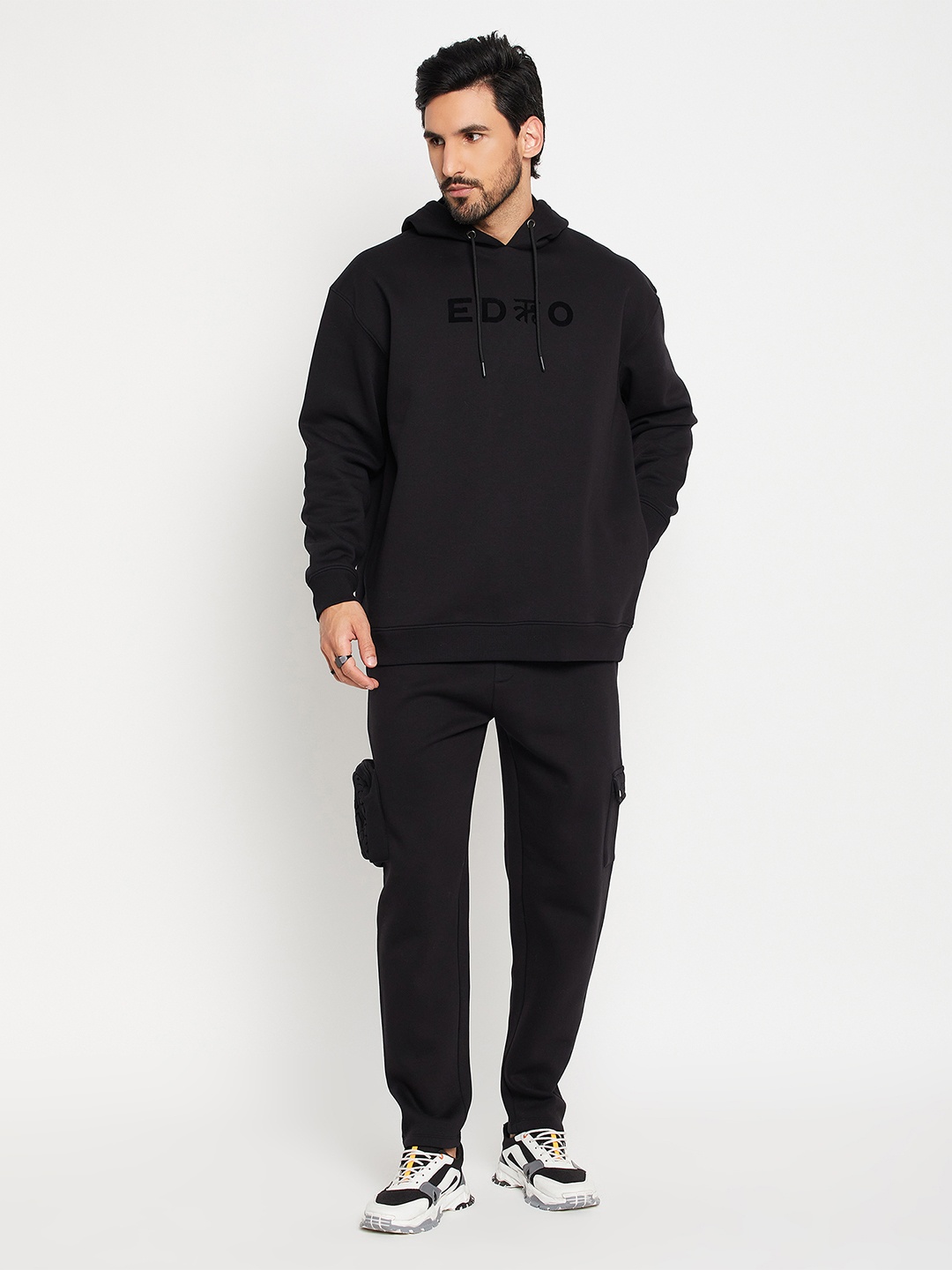 

EDRIO Hooded Tracksuits, Black