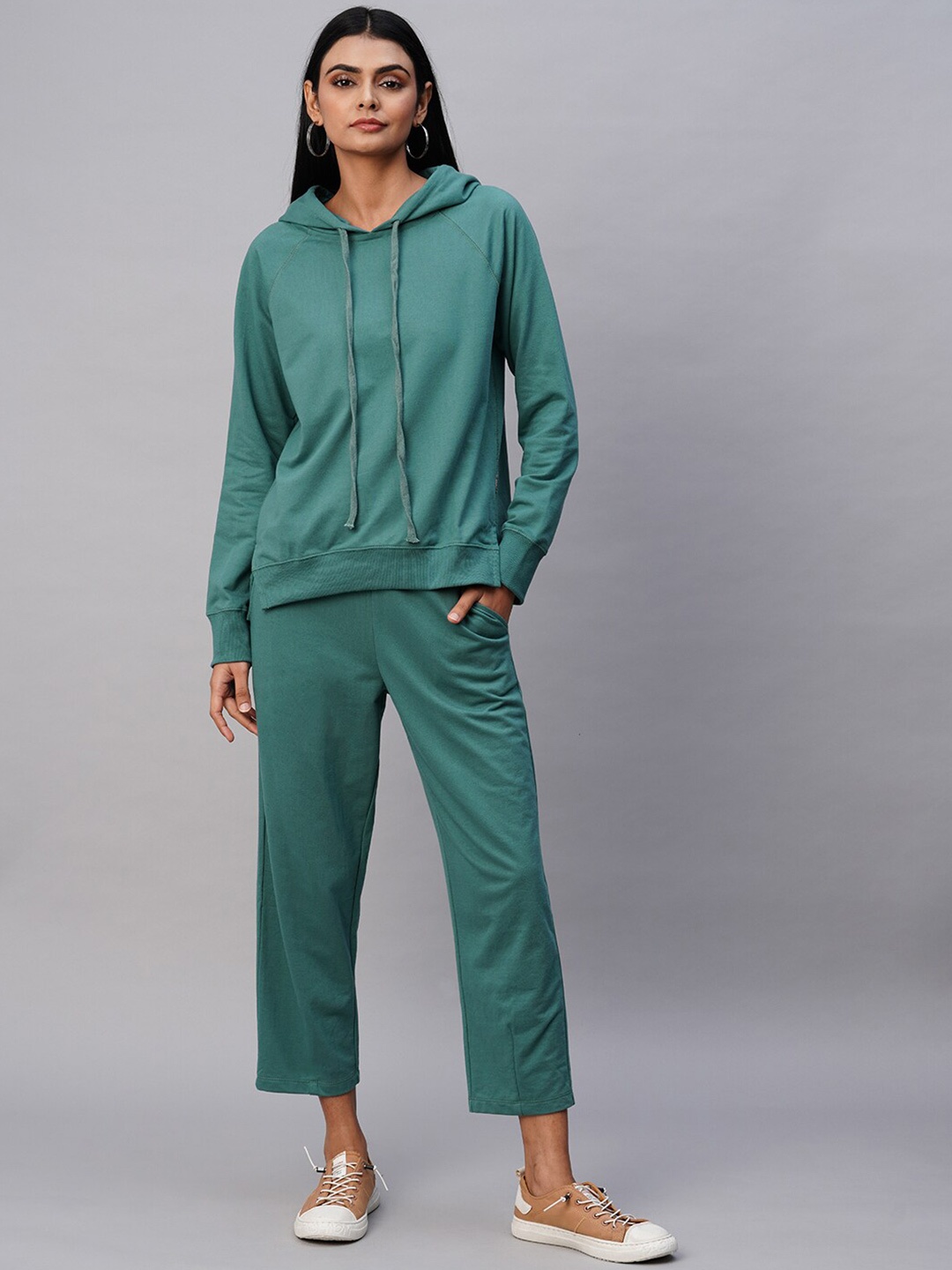

Chemistry Hooded Sweatshirt & Trousers Co-Ords, Green