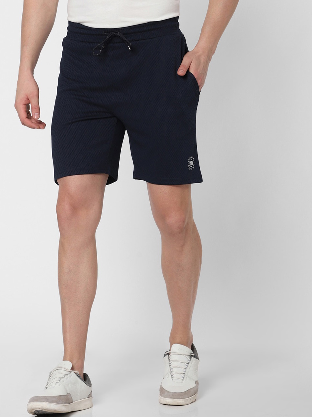 

Jack & Jones Men Training or Gym Sports Shorts, Navy blue