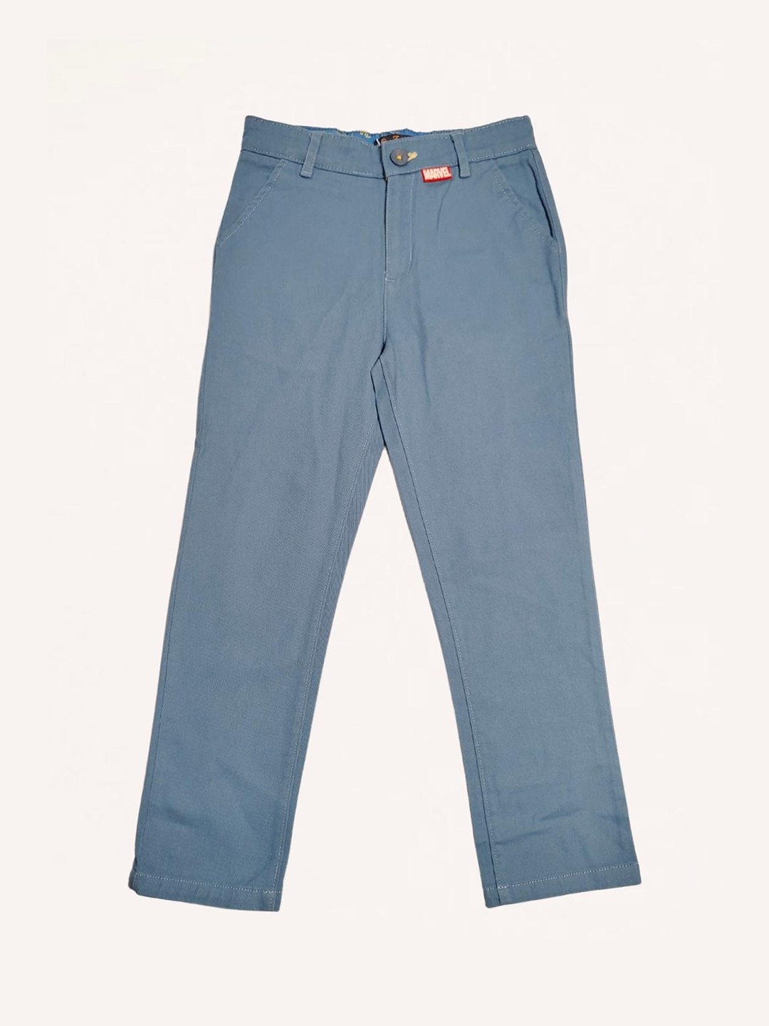 

One Friday Boys Marvel Printed Classic Trousers, Blue