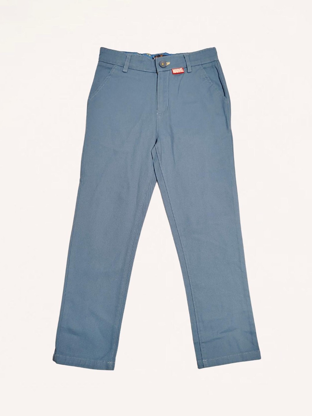 

One Friday Boys Marvel Printed Classic Trousers, Blue