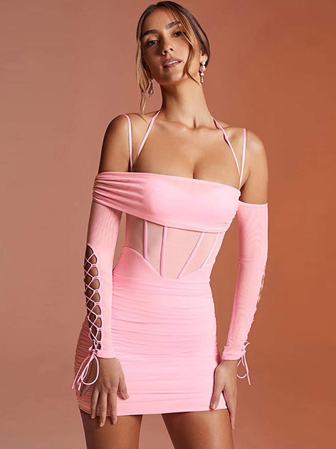 

LULU & SKY Pink Dress