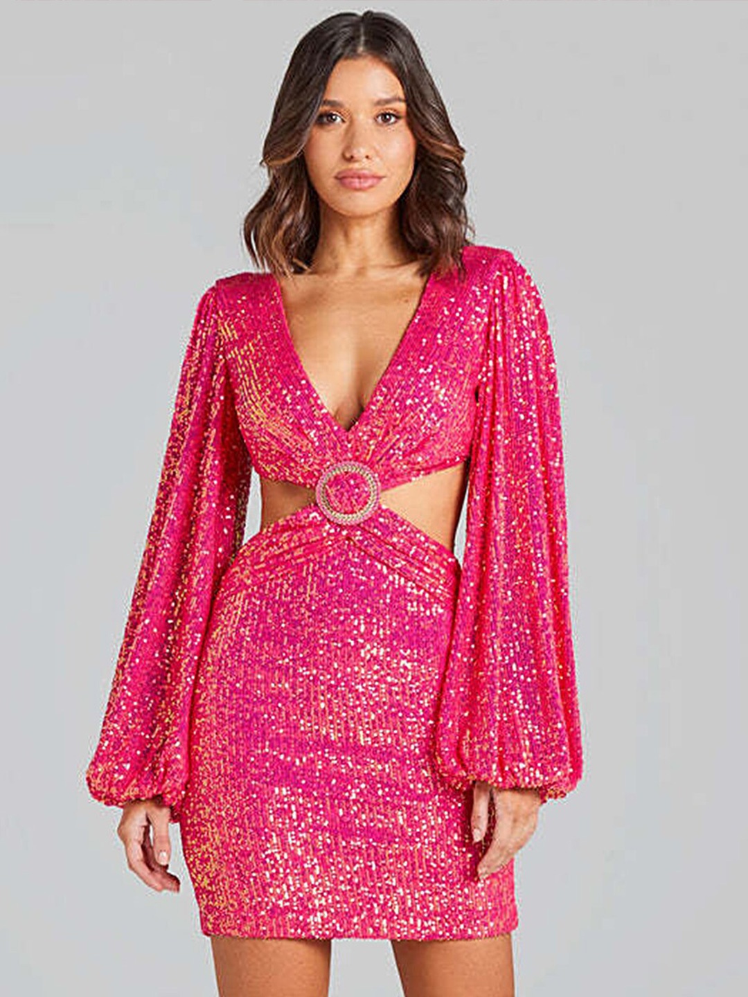 

LULU & SKY Pink Dress