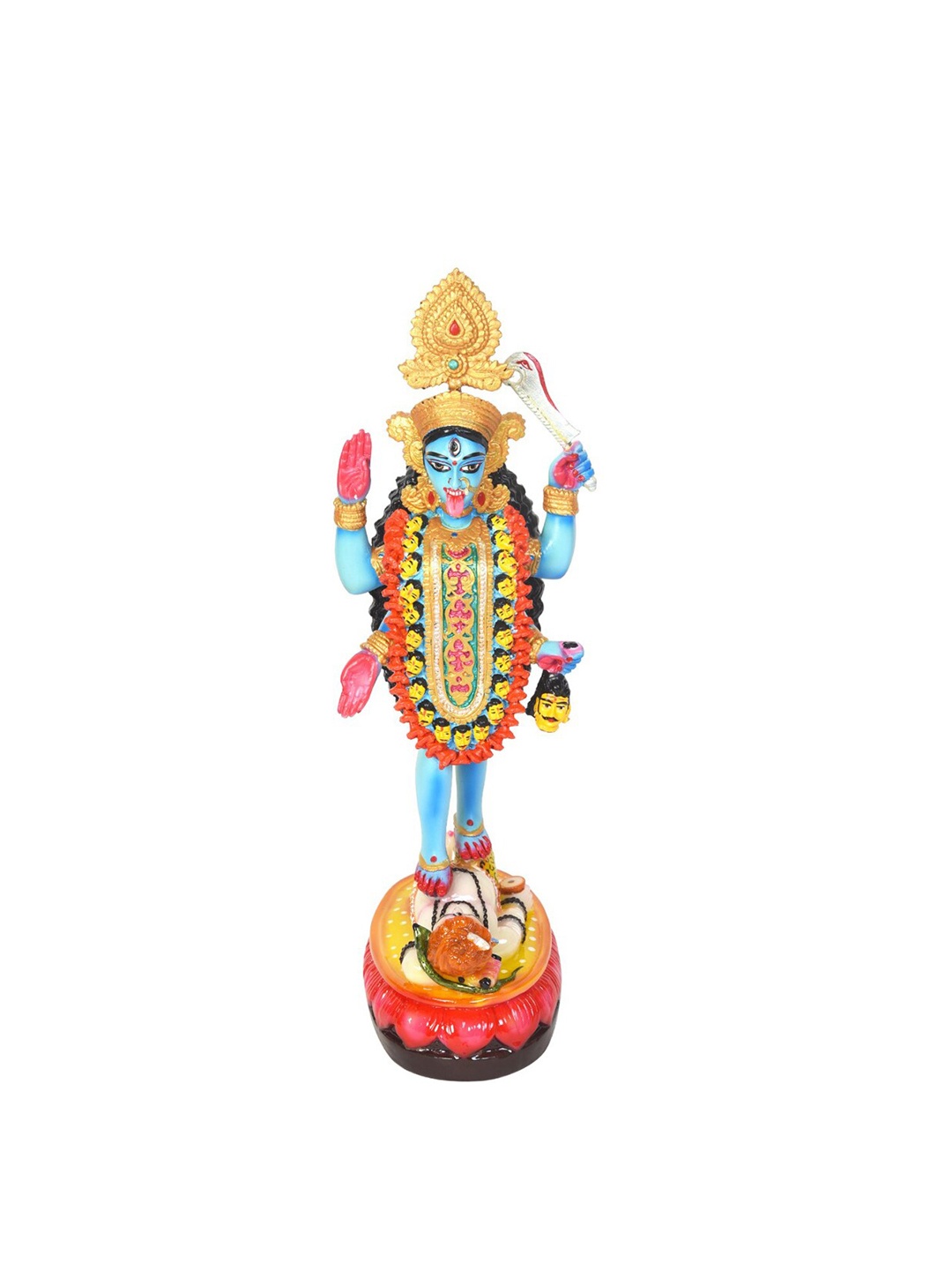 

Gifts N Greetings Blue & Red Maa Kali Showpiece