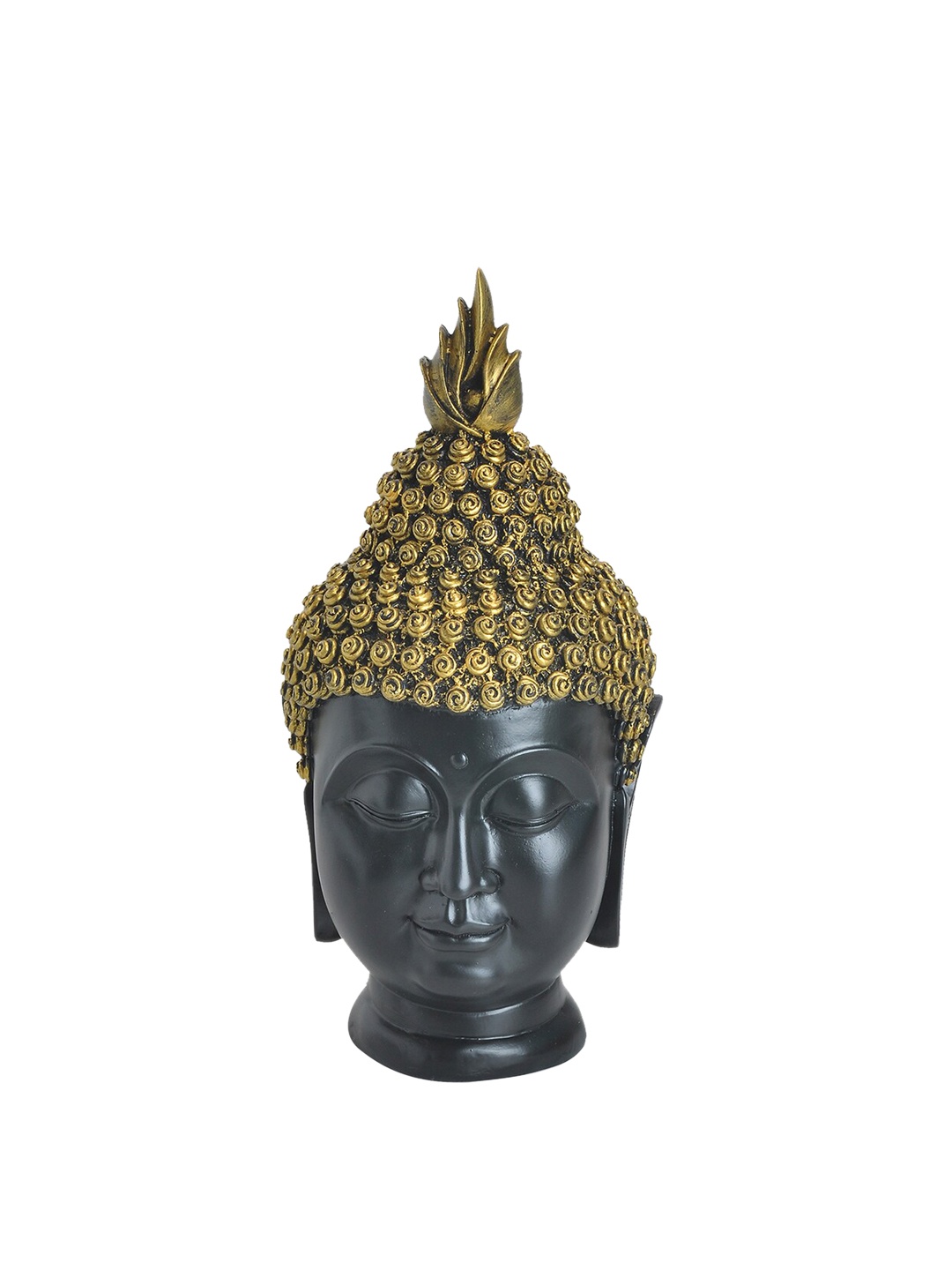 

Gifts N Greetings Black & Gold Toned Buddha Idol Showpiece