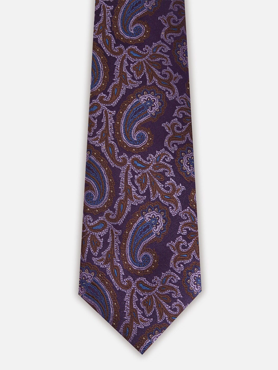 

Van Heusen Printed Microfiber Broad Tie, Purple