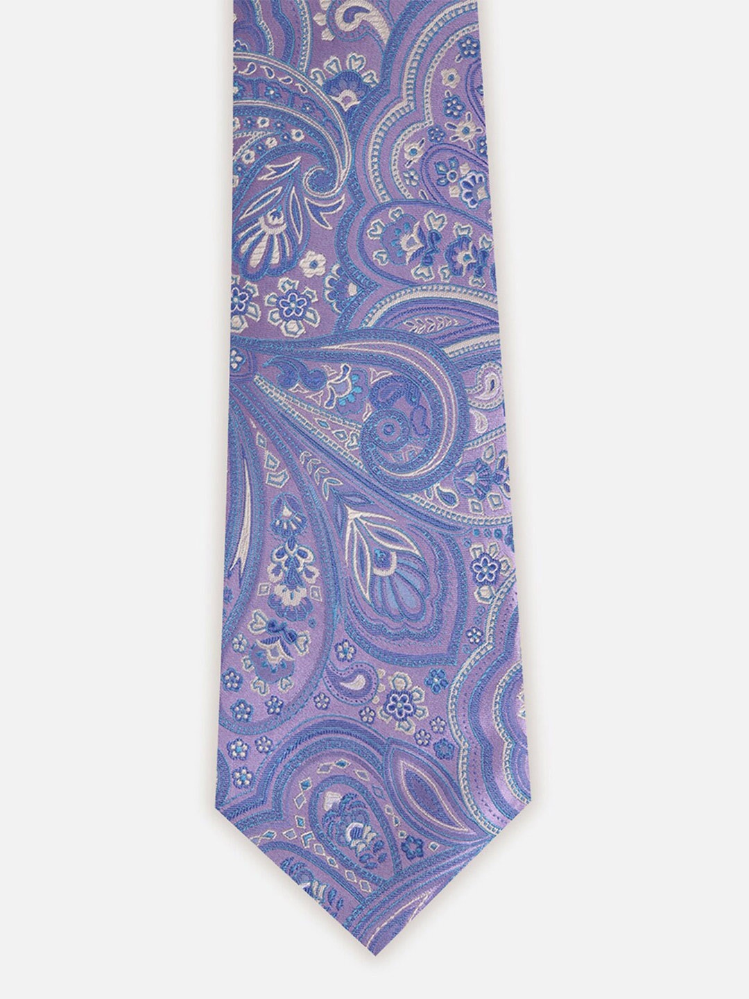 

Van Heusen Printed Microfiber Broad Tie, Purple