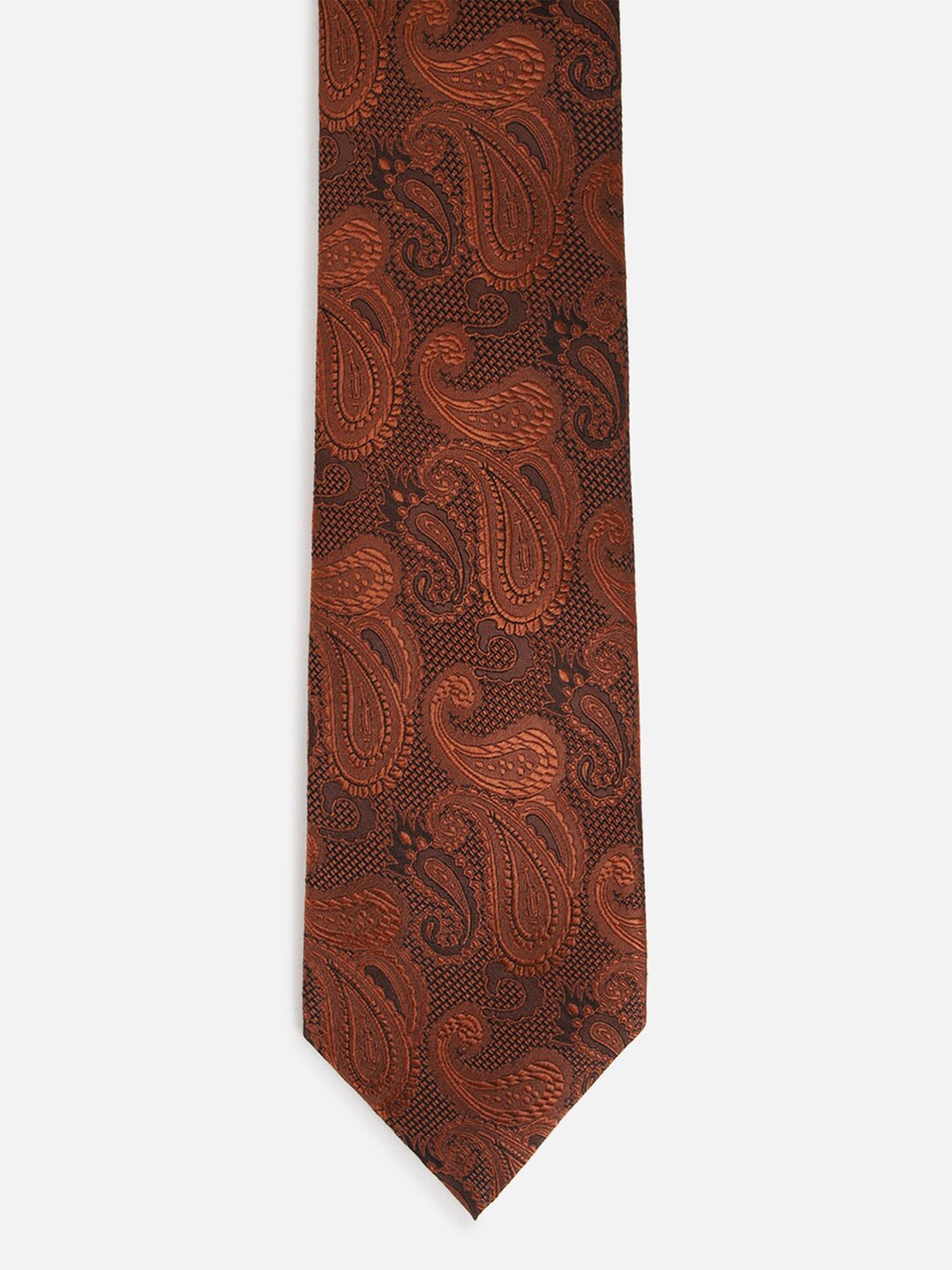 

Van Heusen Printed Microfiber Broad Tie, Brown