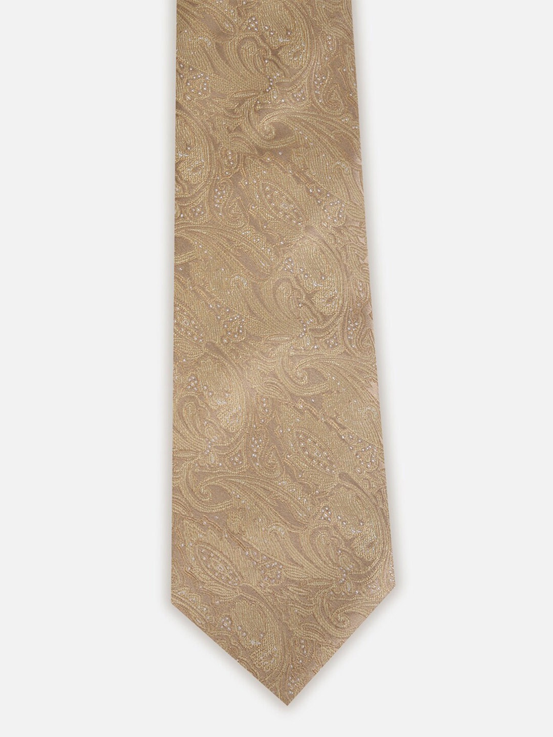 

Van Heusen Printed Microfiber Broad Tie, Beige